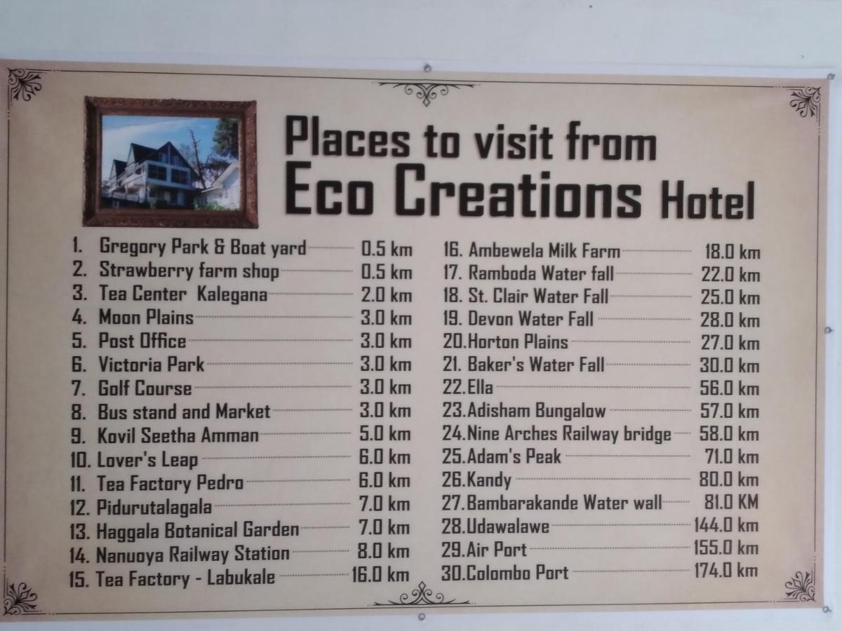 Eco Creations Wooden Cottage Nuwara Eliya Exterior foto